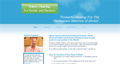 Desktop Screenshot of ghost-clearing.net